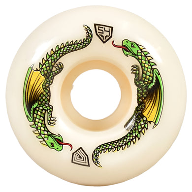 Powell Peralta Dragon Formula Green Dragon Skateboard Wheels 93a 54x39mm A2 Wide
