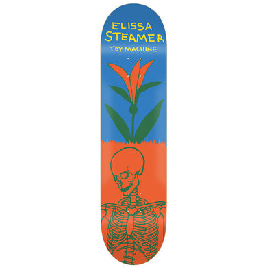 Toy Machine 30 Year Release Elissa Steamer Pot Kills Skateboard Deck 8.25