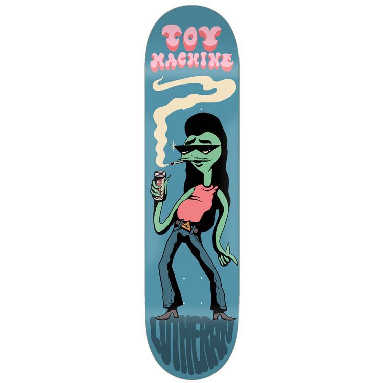 Toy Machine Daniel Lutheran Turtle Boy Stevie Gee Skateboard Deck 8