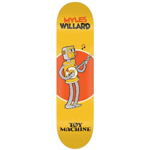 Toy Machine Myles Willard Toons Skateboard Deck 8.25