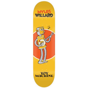 Toy Machine Myles Willard Toons Skateboard Deck 8.25"