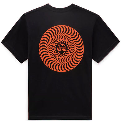 Vans X Spitfire Wheels Youth T-Shirt Black (8-14 Years)