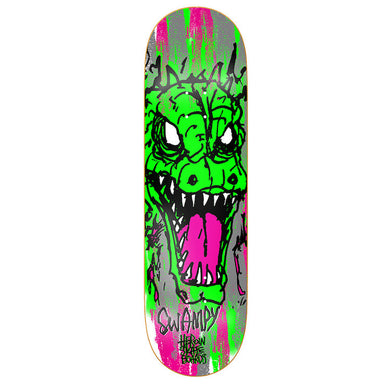 Heroin Skateboards Swampy Savages Skateboard Deck 9