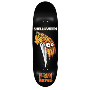 Heroin Skateboards Shelloween Skateboard Deck 9.625"