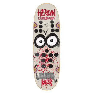Heroin Skateboards Curb Killer 5 Symmetrical Skateboard Deck 10"