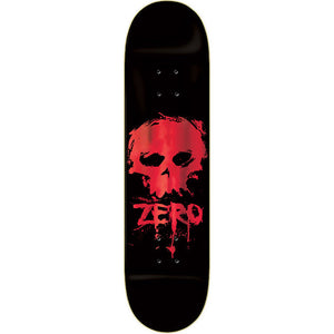 Zero Skateboards Blood Skull Red Foil Skateboard Deck 8.5"