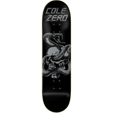 Zero Skateboards Chris Cole Skull & Snake Skateboard Deck 8.25