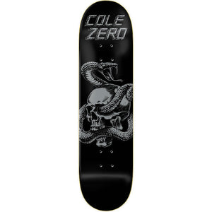 Zero Skateboards Chris Cole Skull & Snake Skateboard Deck 8.25"