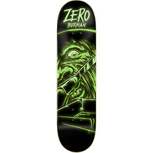 Zero Skateboards Dane Burman Fright Night GITD Skateboard Deck 8.25"