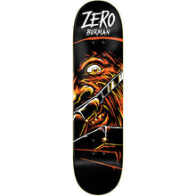 Zero Skateboards Dane Burman Fright Night GITD Skateboard Deck 8.25"