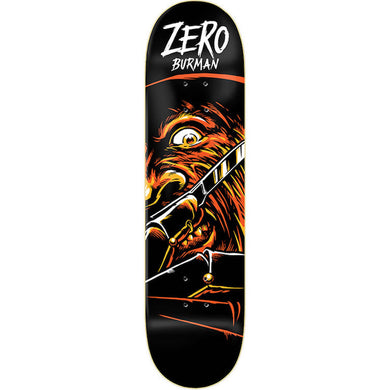 Zero Skateboards Dane Burman Fright Night GITD Skateboard Deck 8.25