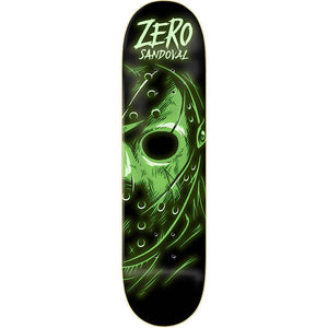 Zero Skateboards Tommy Sandoval Fright Night GITD Skateboard Deck 8.5"