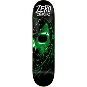Zero Skateboards Tommy Sandoval Fright Night GITD Skateboard Deck 8.5"