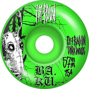 Heroin Skateboards DMODW Skateboard Wheels 95a 57mm
