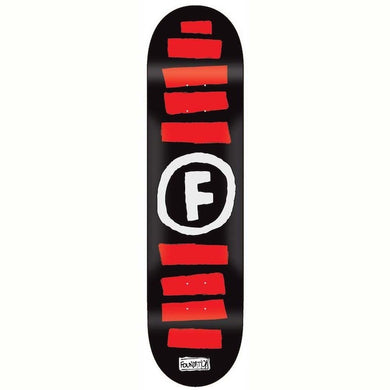 Foundation Skateboards Doodle Stripe Black Skateboard Deck 8
