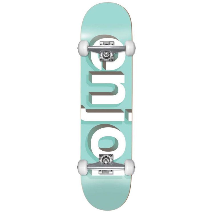 Enjoi Skateboards Helvetica Neue Aqua FP Complete Skateboard 8
