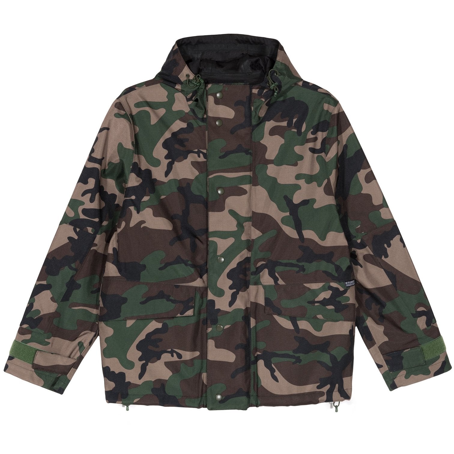 Camo stussy top