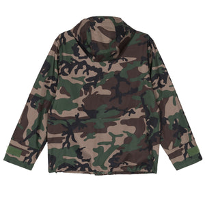 Stussy camo windbreaker top