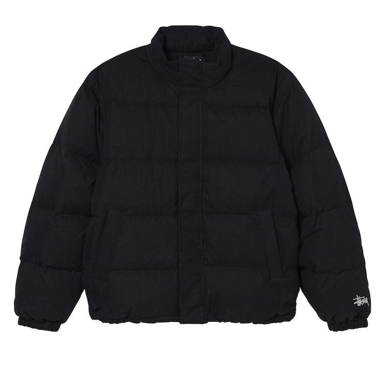 Stussy Solid Down Puffer Jacket Black