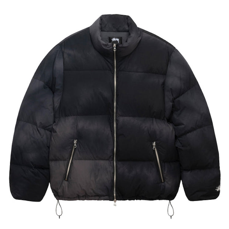 Stussy Recycled Nylon Down Puffer Jacket Black