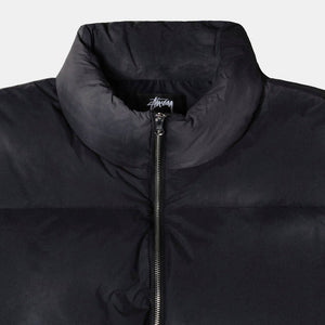 Stussy Recycled Nylon Down Puffer Jacket Black