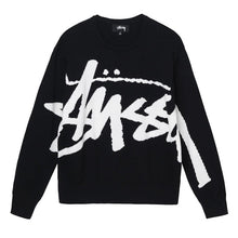 Stussy Stock Knit Sweater Sweatshirt Black