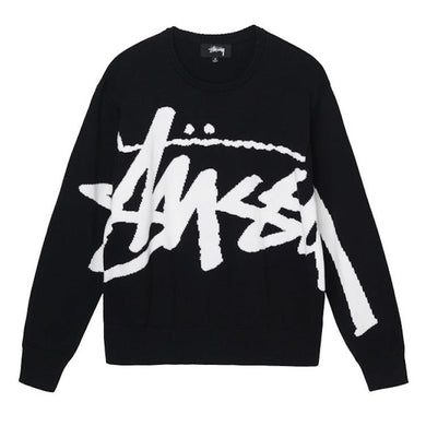 Stussy Stock Knit Sweater Sweatshirt Black