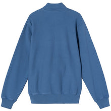 Stussy Stock Logo Mock Sweatshirt Blue