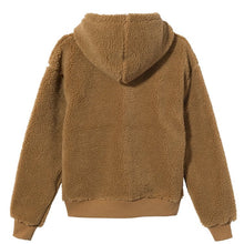 Stussy Sherpa Zip Hoody Brown