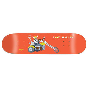 Enjoi Skateboards Zack Wallin Over Board Impact Light Skateboard Deck 8.5"