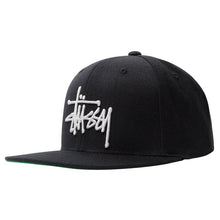 Stussy Basic Stock Logo Cap Black