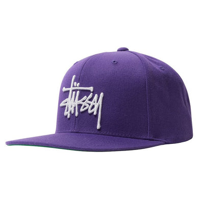 Stussy Basic Stock Logo Cap Purple
