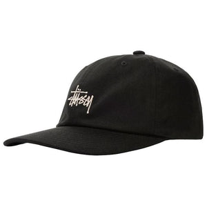 Stussy Stock Low Pro Strapback Cap Black