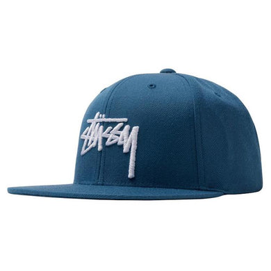 Stussy Stock Logo Cap Blue