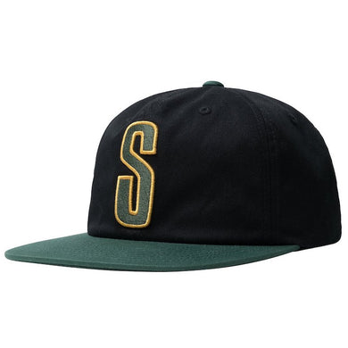 Stussy 2-Tone Vintage Cap Black
