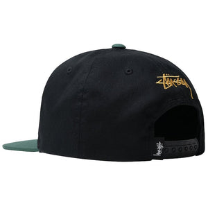 Stussy 2-Tone Vintage Cap Black