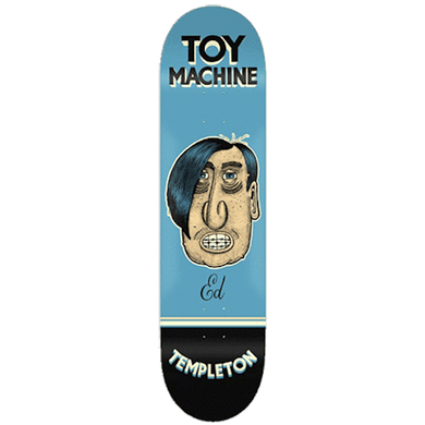 Toy Machine Templeton Pen N Ink Skateboard Deck 8.5