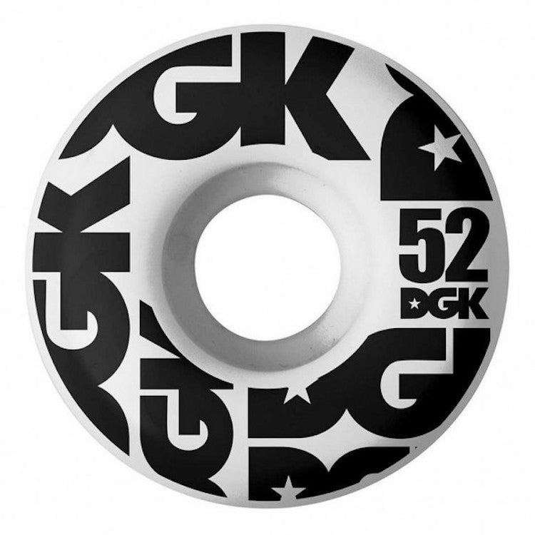 DGK Skateboards Street Formula Skateboard Wheels 101a 52mm
