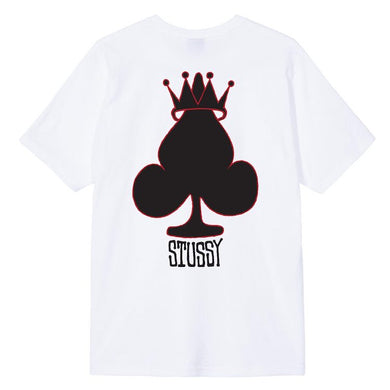 Stussy Crown Spade S/S T-Shirt White