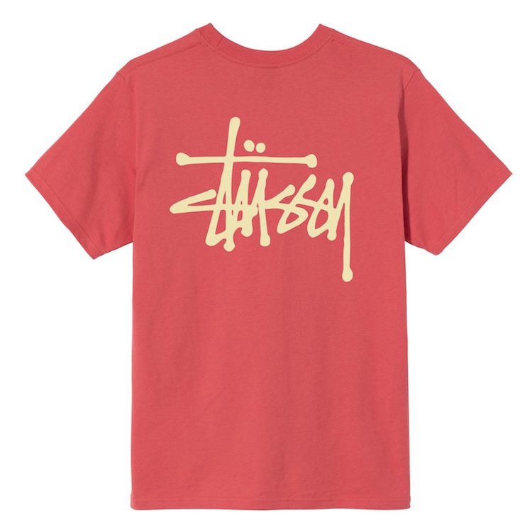 Stussy Basic Logo T-Shirt Red