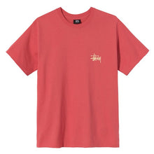 Stussy Basic Logo T-Shirt Red