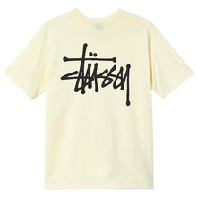 Stussy Basic Logo T-Shirt Pale Yellow