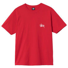 Stussy Basic Logo T-Shirt Red