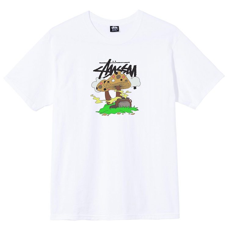 Stussy Something's Cookin T-Shirt White