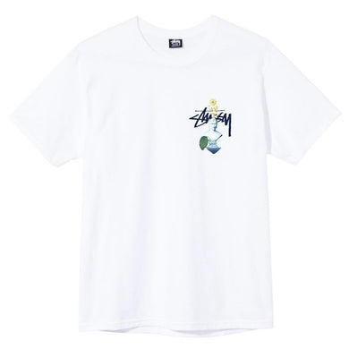 Stussy Psychedelic T-Shirt White