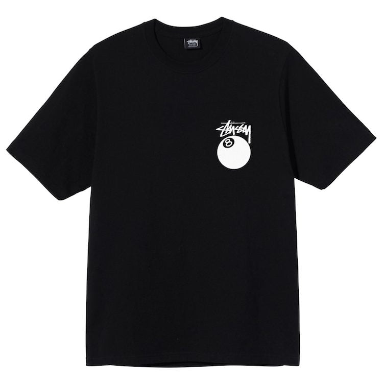 Stussy 8 Ball T-Shirt Black – Flavour Skateshop