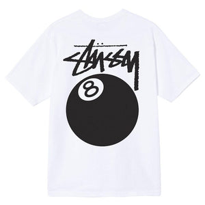 Stussy 8 Ball T-Shirt White