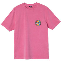 Stussy Classic Dot Pigment Dyed T-Shirt Pink