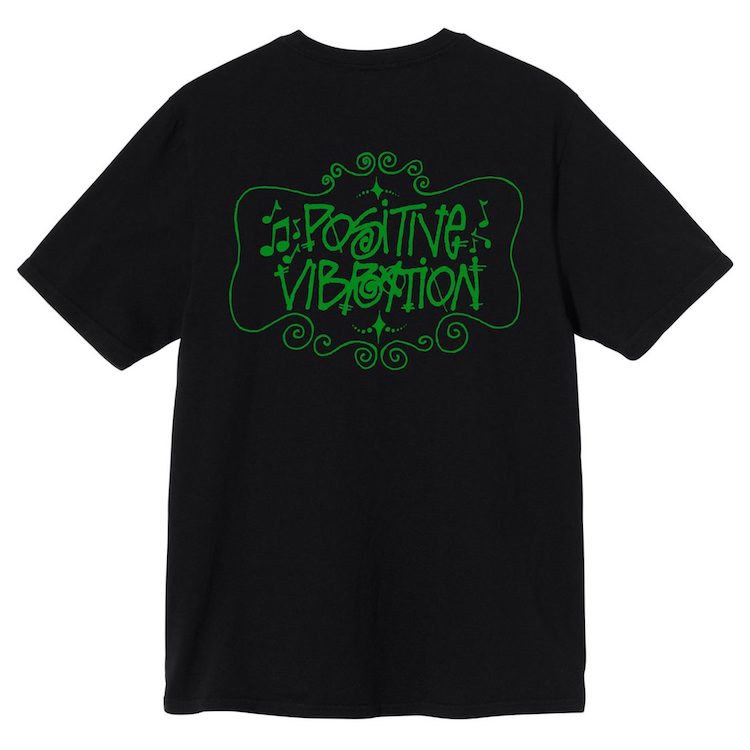 Stussy Positive Vibrations T-Shirt Black