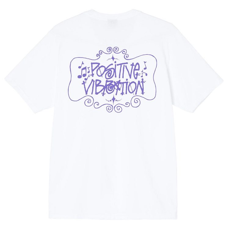 Stussy Positive Vibrations T-Shirt White
